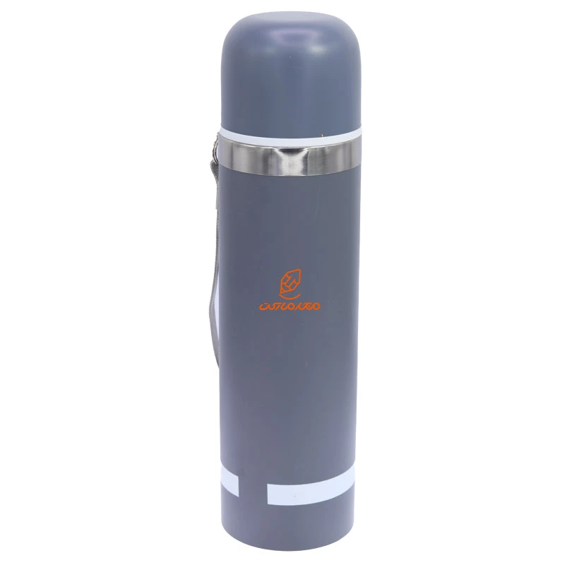 فلاسک 500 میل بند دار طوسی STAINLESS (3)