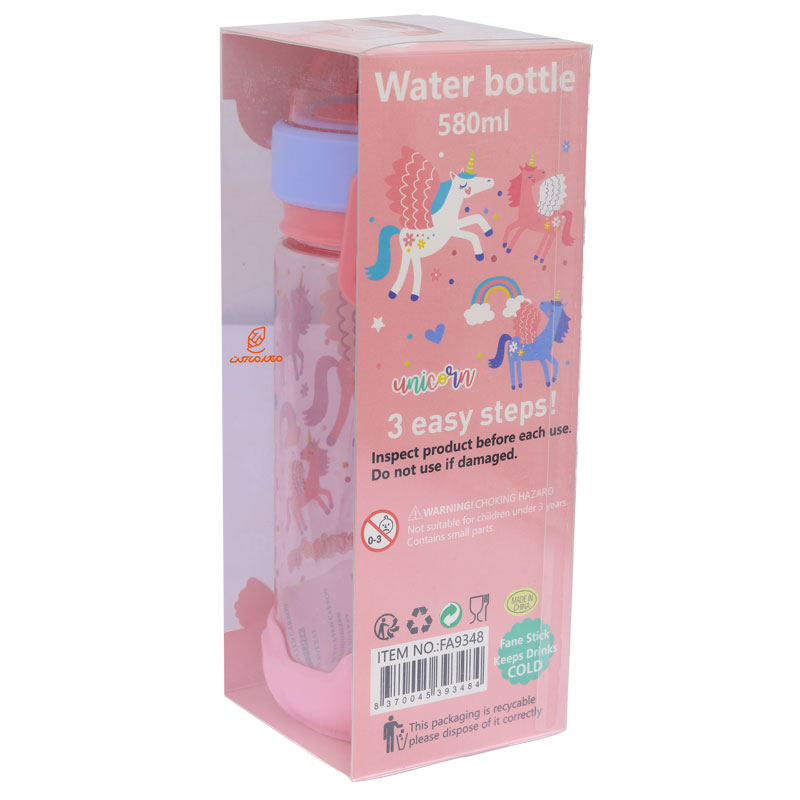 قمقمه بزرگ فانتزی 9348 طرح یونی کورن پرنده اسکول فنس SCHOOLFANS (3)