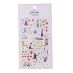برچسب (استیکر) فانتزی کد 1063 طرح رژیم غذایی SUATELIER (2)