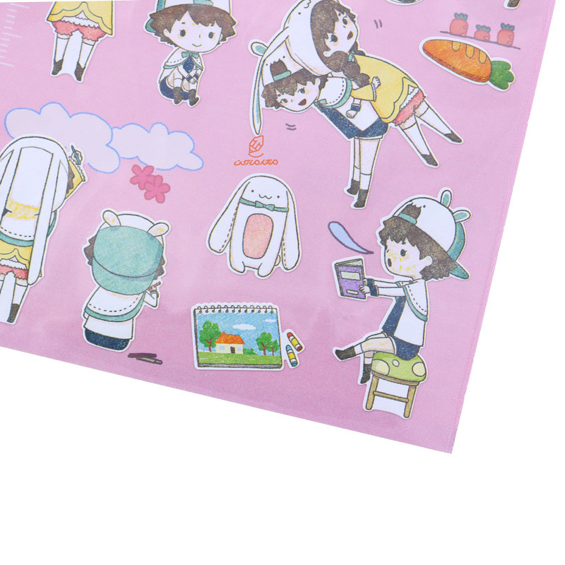 برچسب (استیکر) فانتزی کد TB-216 طرح دختر و پسر فوتبالی FUNNY (1)