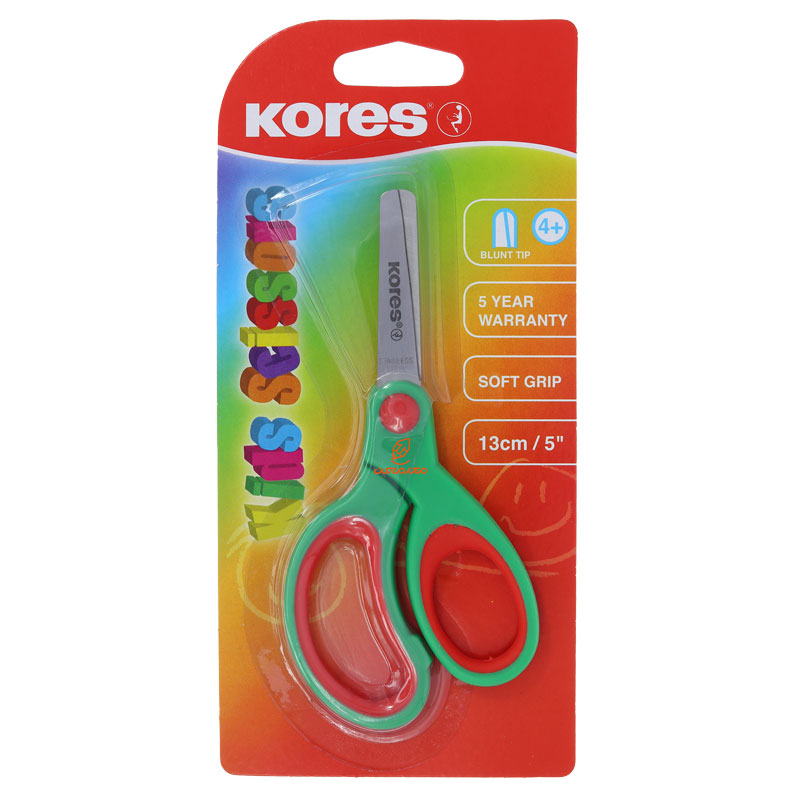 قیچی مهد 13 سانت سبز مدل 35130 کورس KORES