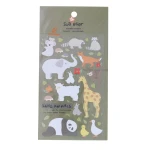 برچسب (استیکر) فانتزی کد 1072 طرح حیوانات جنگل SUATELIER (2)