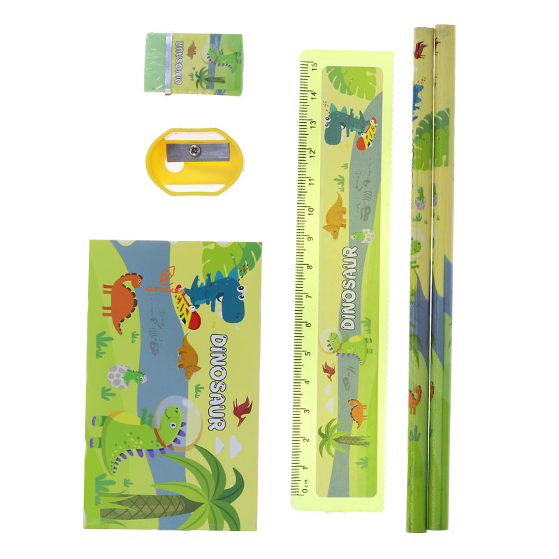 ست تحریر طرح دایناسور کد 8017 (1)