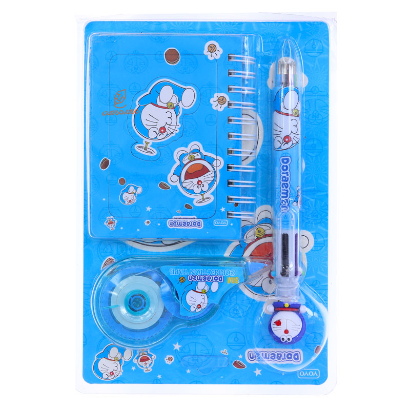 ست تحریر طرح گربه آبی کد 8023