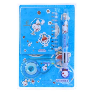 ست تحریر طرح گربه آبی کد 8023