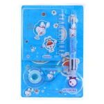 ست تحریر طرح گربه آبی کد 8023 (2)