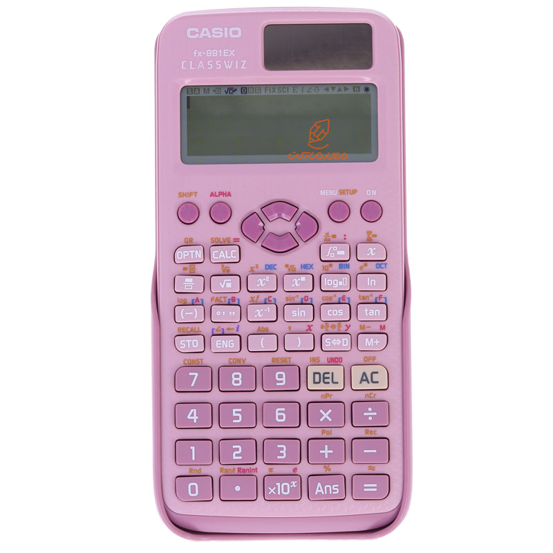 ماشین حساب مهندسی صورتی مدل FX-991 EX کاسیو اصلی CASIO
