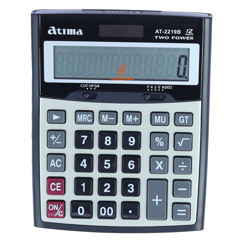 ماشین حساب رومیزی 12 رقمی مدل AT-2219 آتیما ATIMA