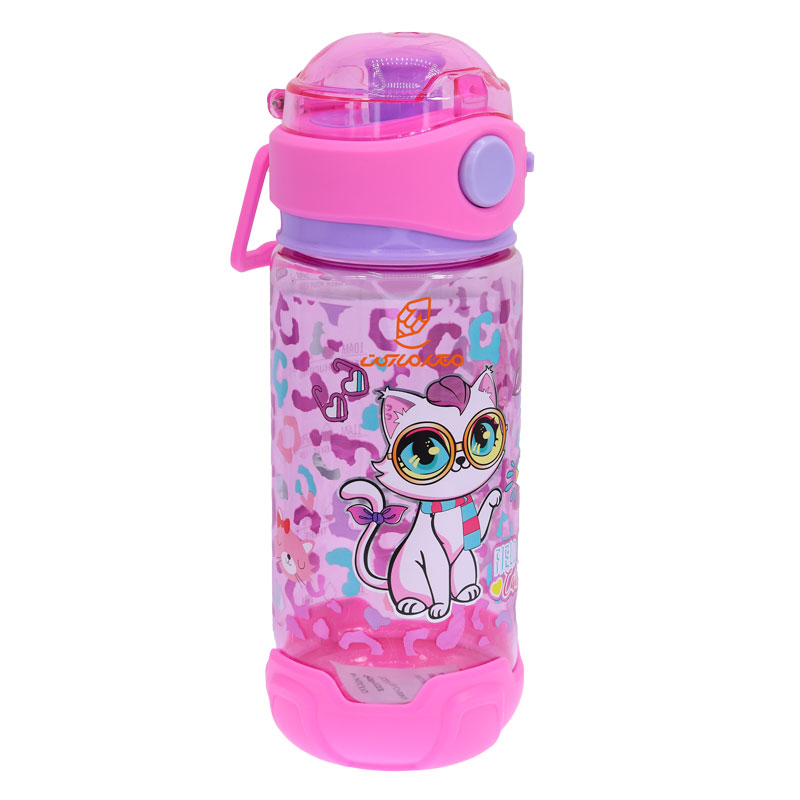 قمقمه بزرگ فانتزی 9348 طرح گربه اسکول فنس SCHOOLFANS