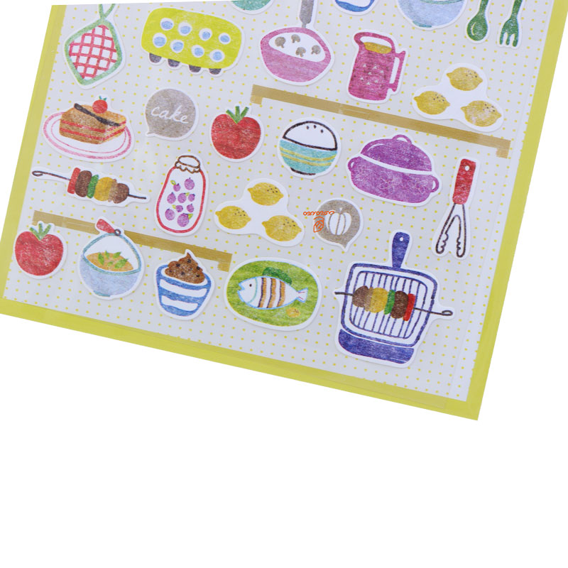 برچسب فانتزی کد 2004 طرح وسایل آشپرخانه (1)