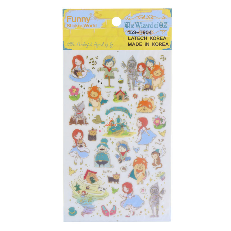 برچسب (استیکر) فانتزی کد 15S-T904 طرح آنه شرلی FUNNY