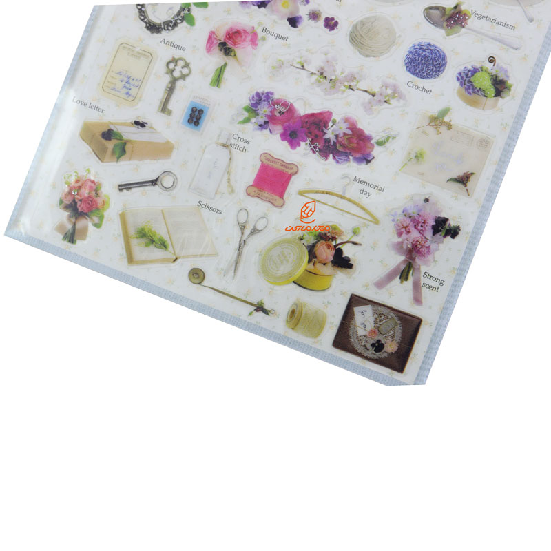 برچسب (استیکر) فانتزی کد 2029 طرح لوازم خرازی (1)