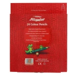 مداد رنگی 24 رنگ جعبه مقوایی الیگیتور ALLIGATOR (5)