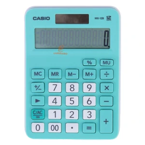 ماشین حساب رومیزی 12 رقمی مدل MX-12B سبز کاسیو اصلی CASIO