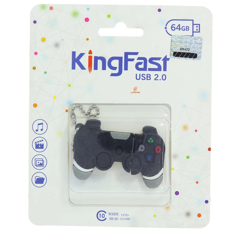 فلش 64 گیگابایت فانتزی طرح دسته ی بازی کینگ فست KING FAST (2)