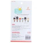 برچسب (استیکر) فانتزی کد 15S-C529 طرح مردان کلاه دار FUNNY (3)