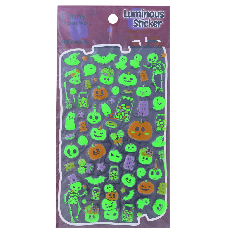 برچسب (استیکر) فانتزی کد 15S-C564 طرح هالووین FUNNY