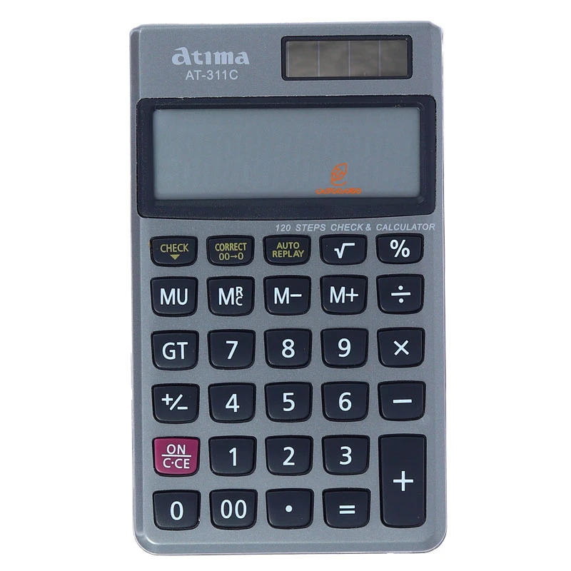 ماشین حساب جیبی 12 رقمی مدل AT-311C آتیما ATIMA (4)