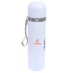 فلاسک 500 میل بند دار سفید طرح یونی کورن صورتی STAINLESS (3)