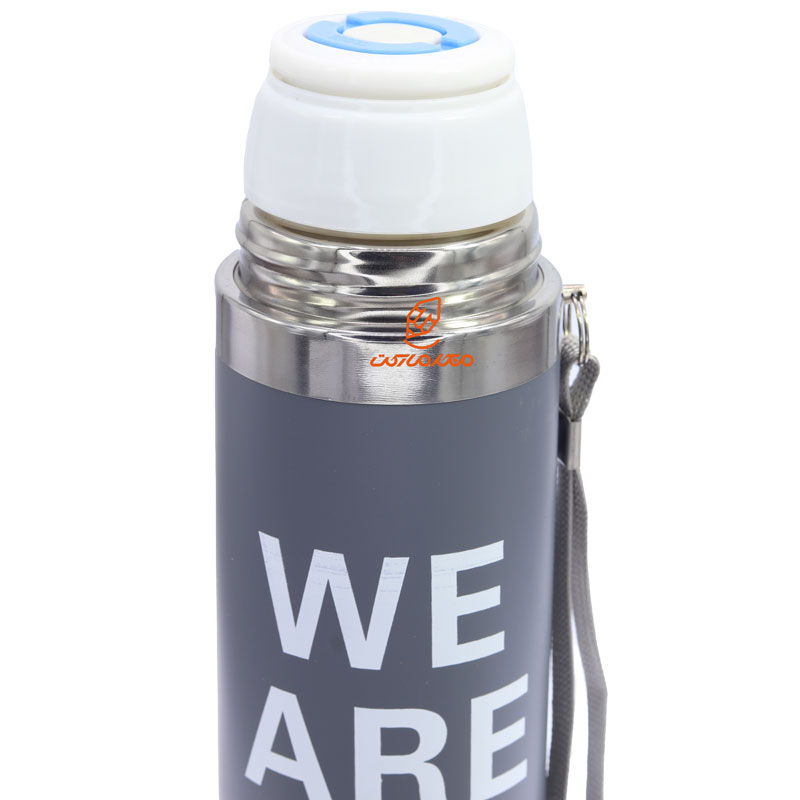فلاسک 500 میل بند دار طوسی STAINLESS (4)