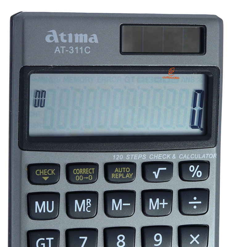 ماشین حساب جیبی 12 رقمی مدل AT-311C آتیما ATIMA (6)