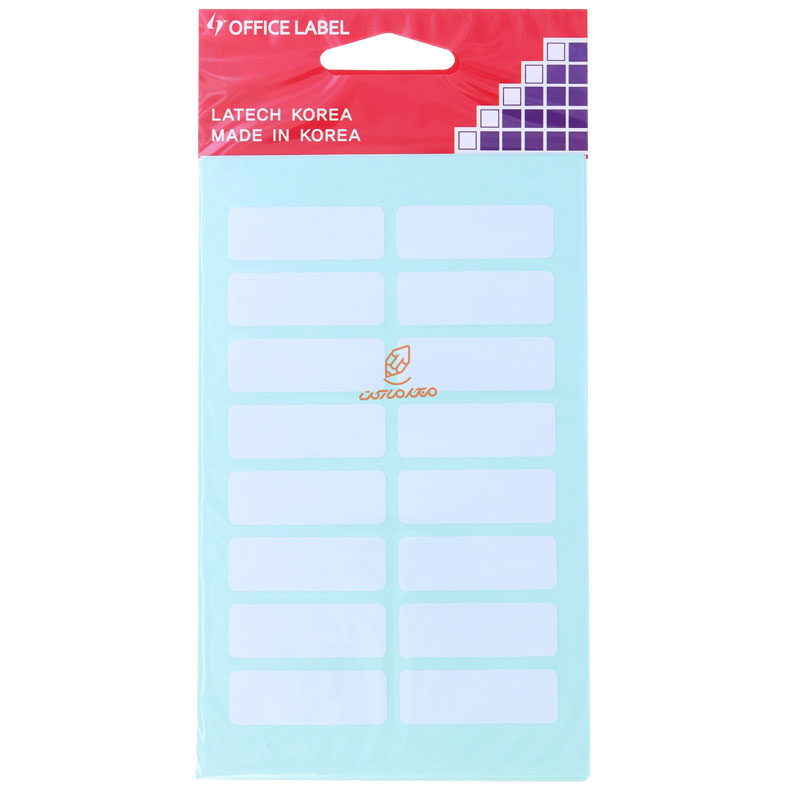 لیبل 35*10 میلی متری سفید 007 OFFICLABEL