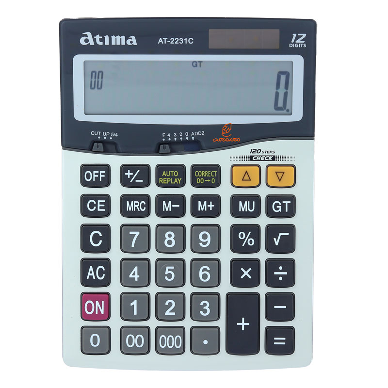 ماشین حساب رومیزی 12 رقمی مدل AT-2231 آتیما ATIMA