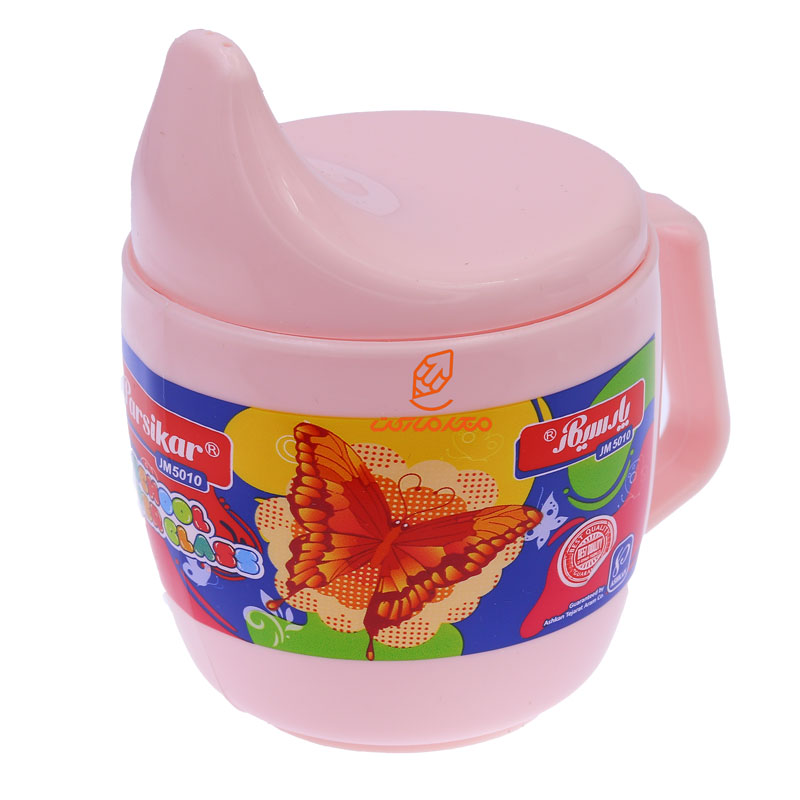 لیوان فانتزی در دار 5010 گلبهی پارسی کار PARSIKAR