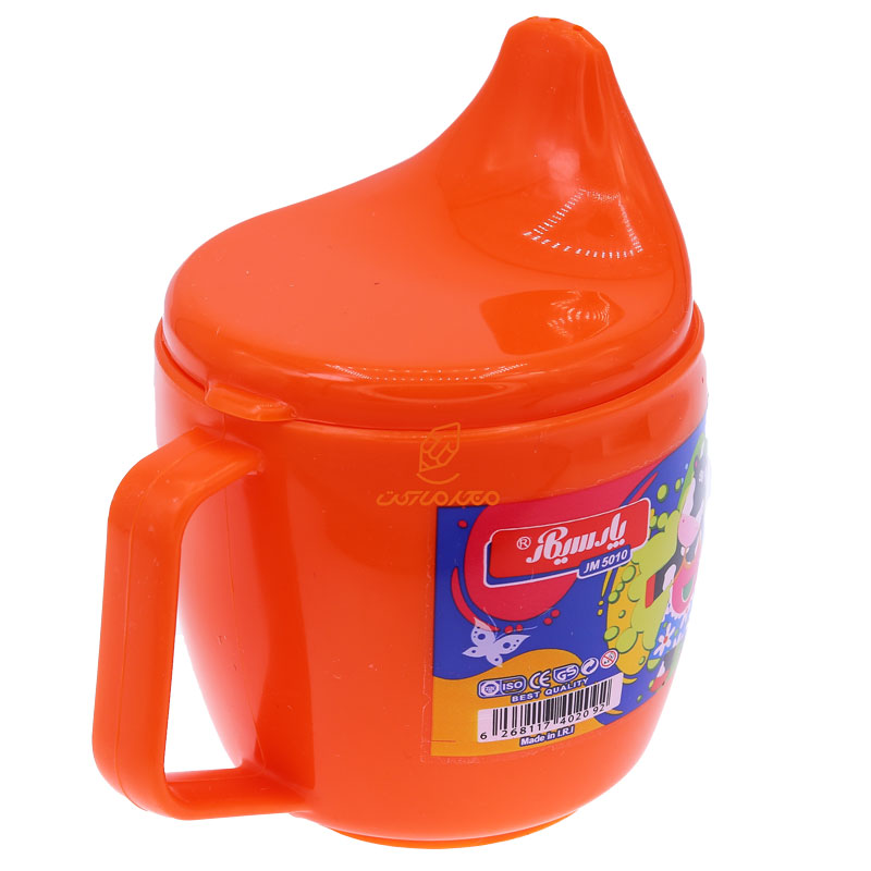 لیوان فانتزی در دار 5010 نارنجی پارسی کار PARSIKAR (3)