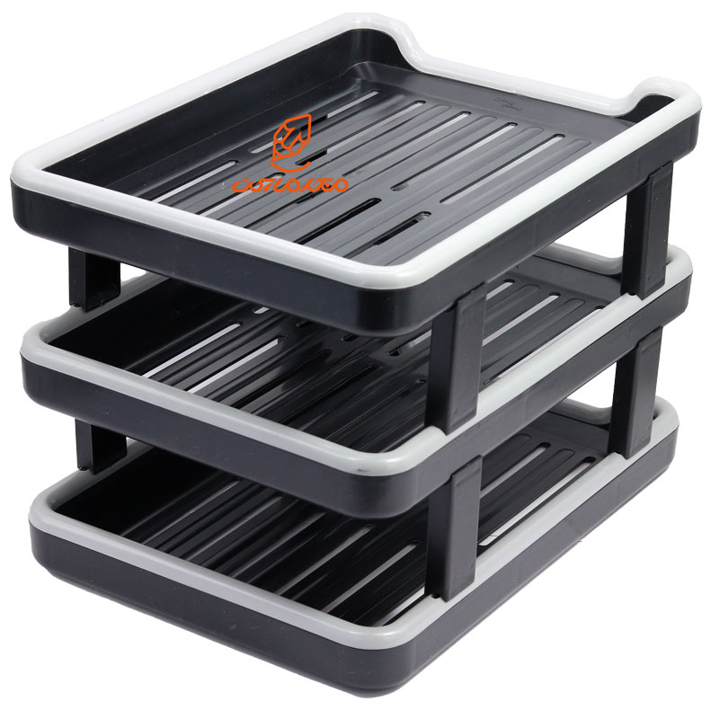 کازیو رومیزی 3 طبقه مشکی شیکا (4)