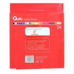 مداد رنگی 24 رنگ جعبه مقوایی کویلو QUILO (3)