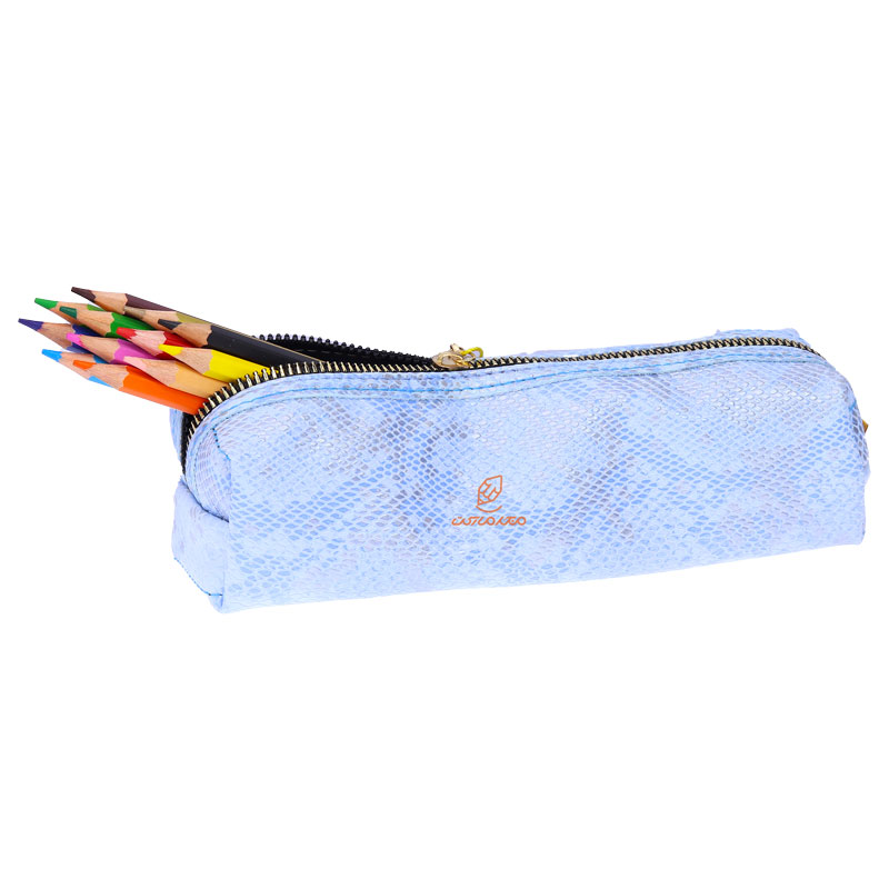 جامدادی چرم 3102 آبی روشن سویل SEVIL (3)