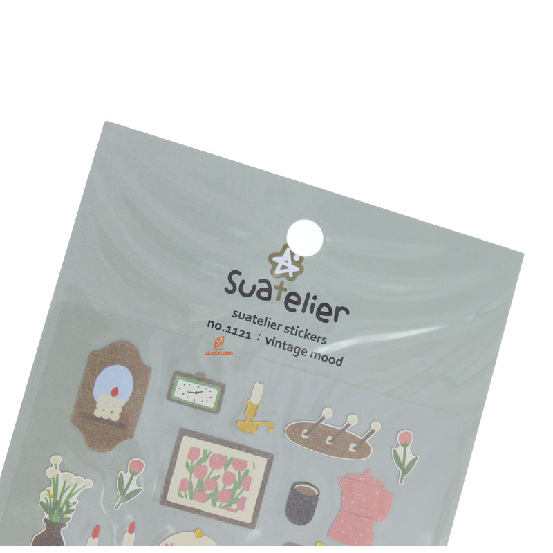 برچسب (استیکر) فانتزی کد 1121 طرح وسایل خانه SUATELIER (1)