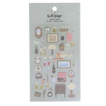 برچسب (استیکر) فانتزی کد 1121 طرح وسایل خانه SUATELIER (2)