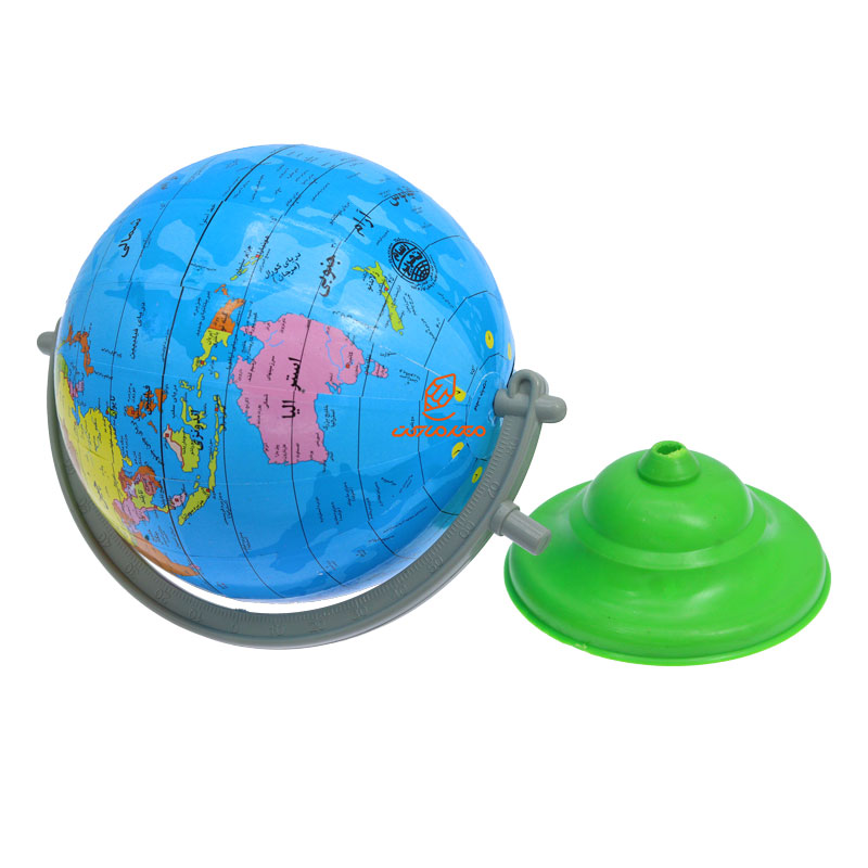 کره جغرافیایی سایز 13 پایه سبز رسام تحریر (3)