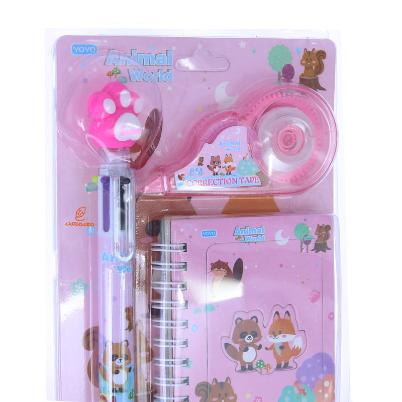 ست تحریر طرح حیوانات جنگل کد 8023 (8)