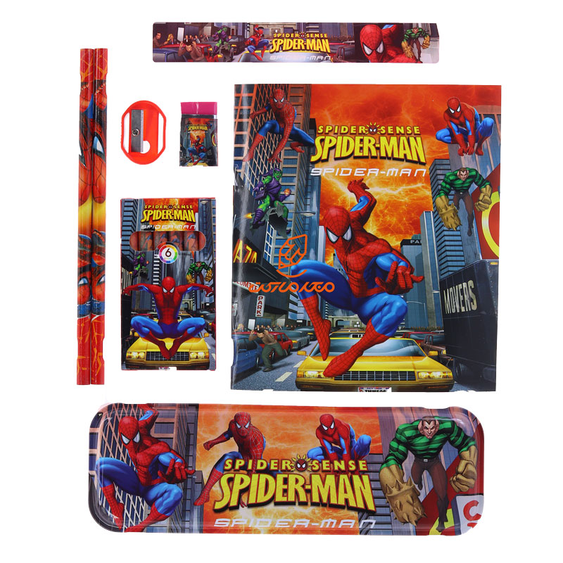 ست تحریر طرح اسپایدرمن کد 8012 (3)