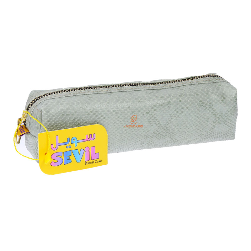 جامدادی چرم 3102 سبز سویل SEVIL