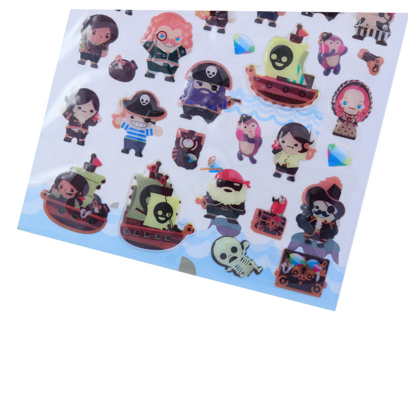 برچسب (استیکر) فانتزی کد 15S-C554 طرح دزدان دریایی FUNNY (1)