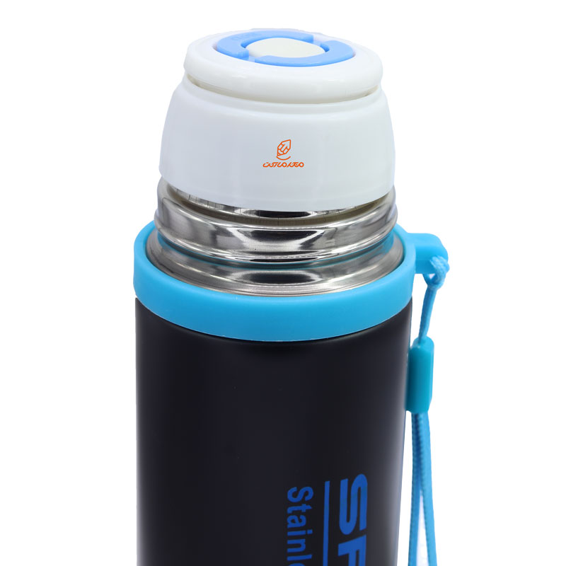 فلاسک 500 میل بند دار مشکی STAINLESS (4)