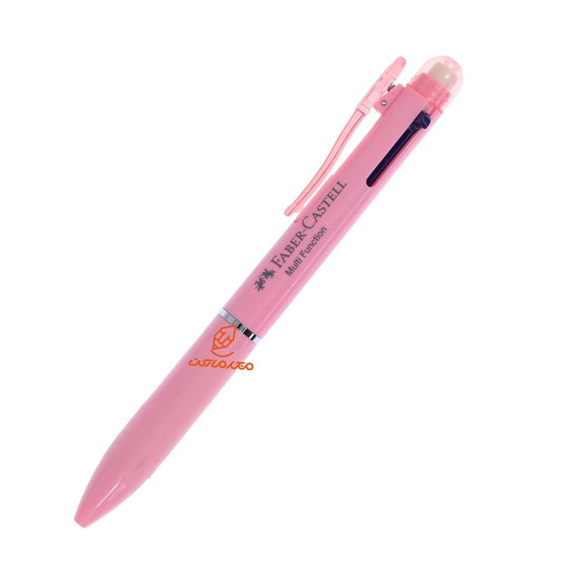 خودکار-اتود 0.5 مدل مولتی فانکشن بدنه صورتی فابر کاستل FABER CASTELL