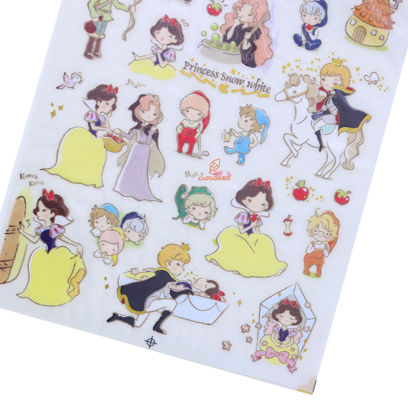 برچسب (استیکر) فانتزی کد 15S-T9013 طرح سفید برفی FUNNY (1)