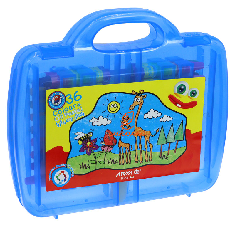 پاستل روغنی 36 رنگ طلقی 2032 آبی آریا (1)