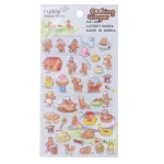 برچسب (استیکر) فانتزی کد CA-206 طرح کوکی FUNNY (2)