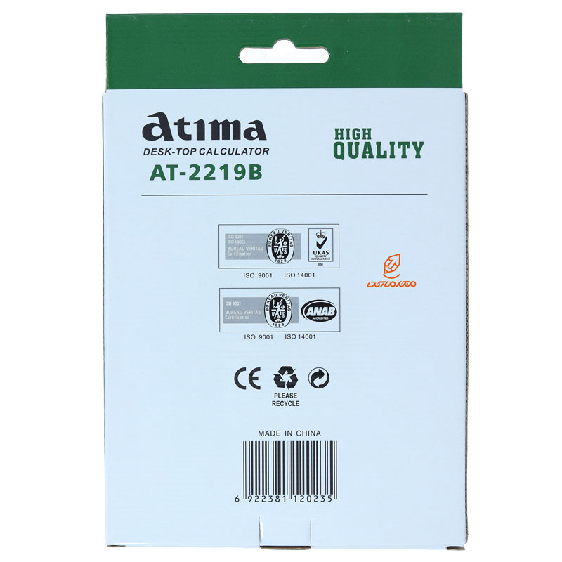 ماشین حساب رومیزی 12 رقمی مدل AT-2219 آتیما ATIMA (4)