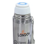 فلاسک 500 میل بند دار نقره ای طرح کاخ STAINLESS (3)