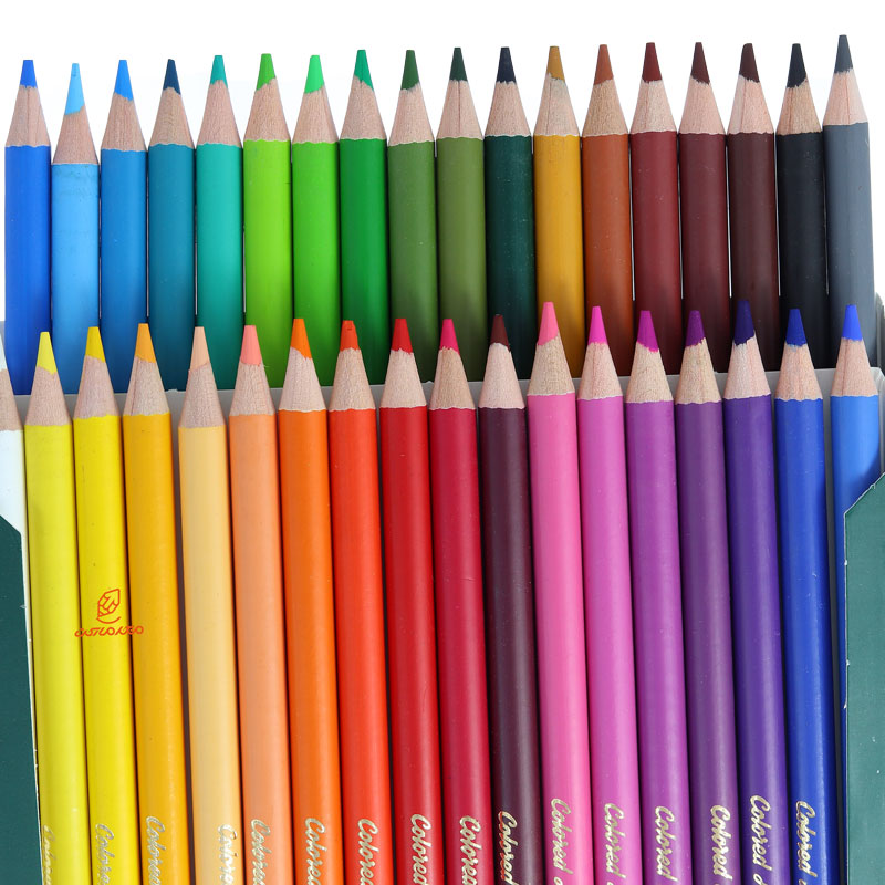 مداد رنگی 36 رنگ جعبه مقوایی طرح گل آرتیست آریا (7)