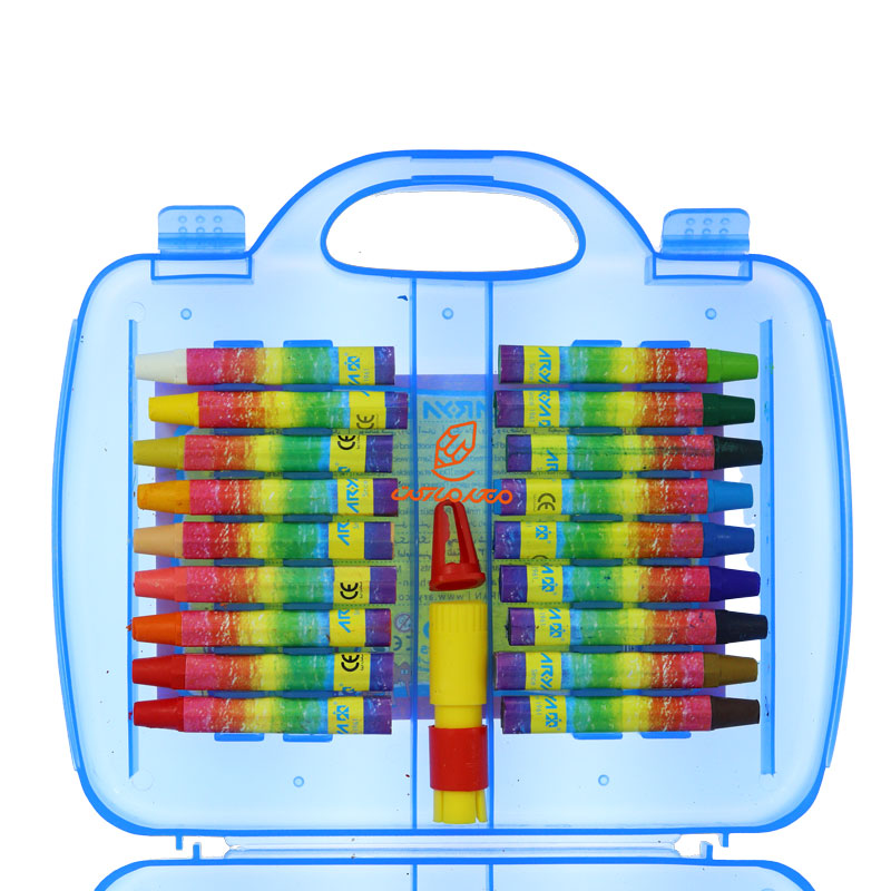 پاستل روغنی 36 رنگ طلقی 2032 آبی آریا (5)