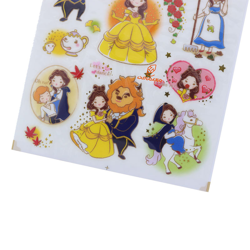 برچسب فانتزی کد AB-508 طرح دیو و دلبر FUNNY (1)