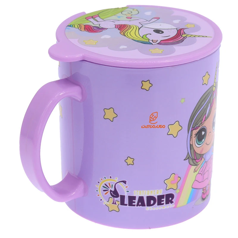 لیوان فانتزی در دار 8865 طرح یونی کورن لیدر LEADER (3)